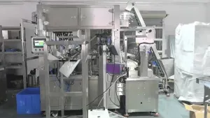 Машина для розлива и укупорки в пауч-пакеты со штуцером ZGY-4000