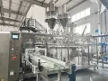 Сервоприводная машина для упаковки в готовые пауч-пакеты с одной наполнительной головкой